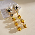 Heritage Gemstone Cascade Drop Earrings