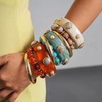 3pc Ocean Drift Shell Bracelet Set