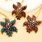 Elegant Floral Gemstone Necklace