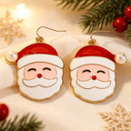 Whimsical Reindeer Drop Earrings
