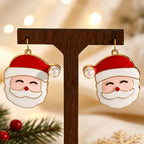 Whimsical Reindeer Drop Earrings