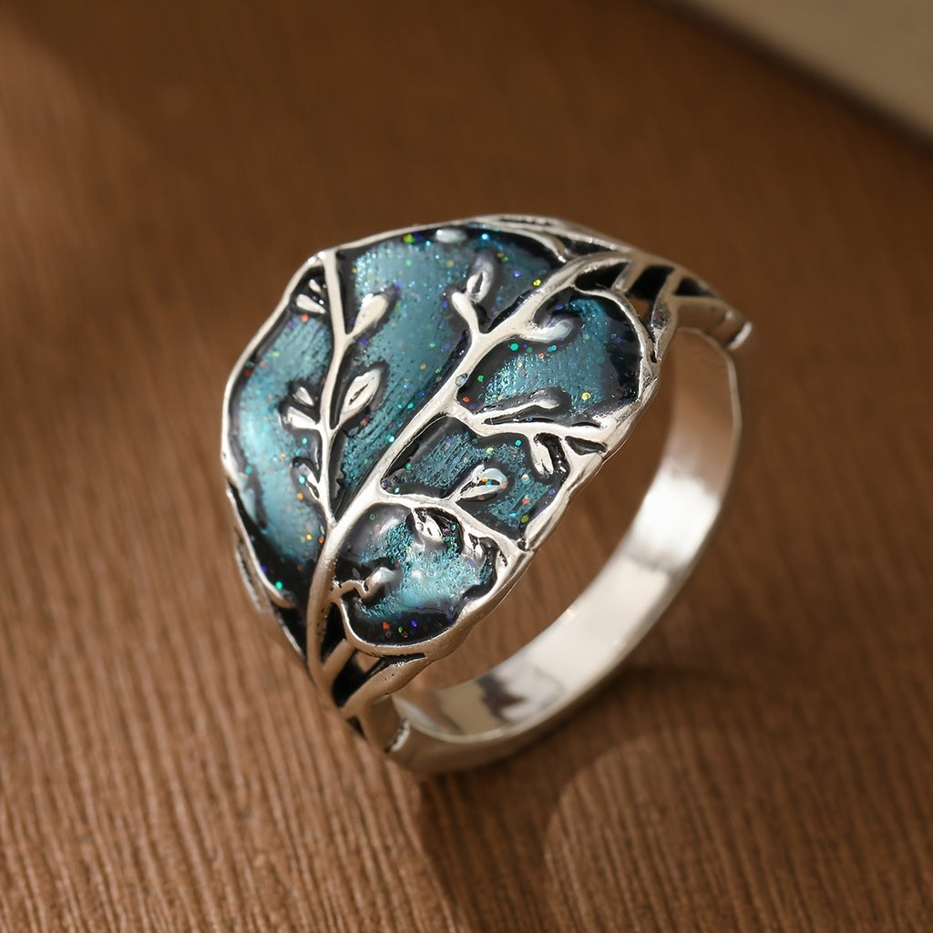 Starry Sky Branch Statement Ring
