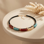 Colorful Arc Tube Necklace