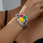 Colorful Geometric Statement Cuff