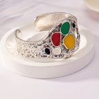 Colorful Geometric Statement Cuff