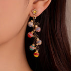 Rainball Star Dangle Earrings