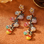 Rainball Star Dangle Earrings