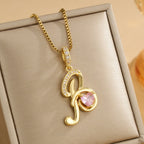 Coquette Heart Initial Necklace