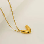 Mini Bubble Letter Necklace