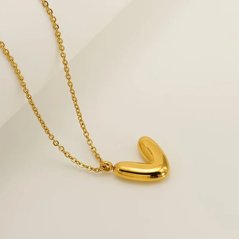 Mini Bubble Letter Necklace